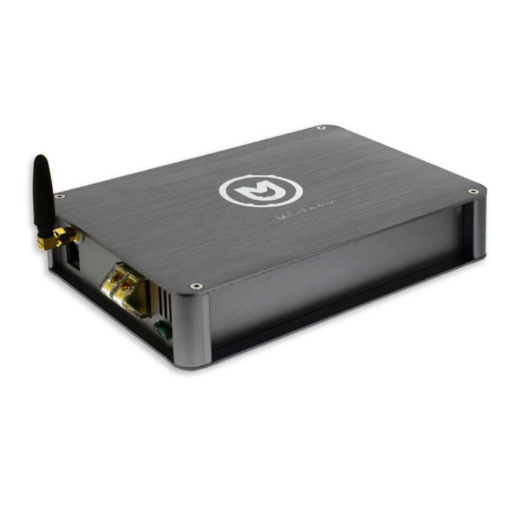 Macrom M-DSPA402, 4-Kanal-DSP-Endstufe mit Bluetooth