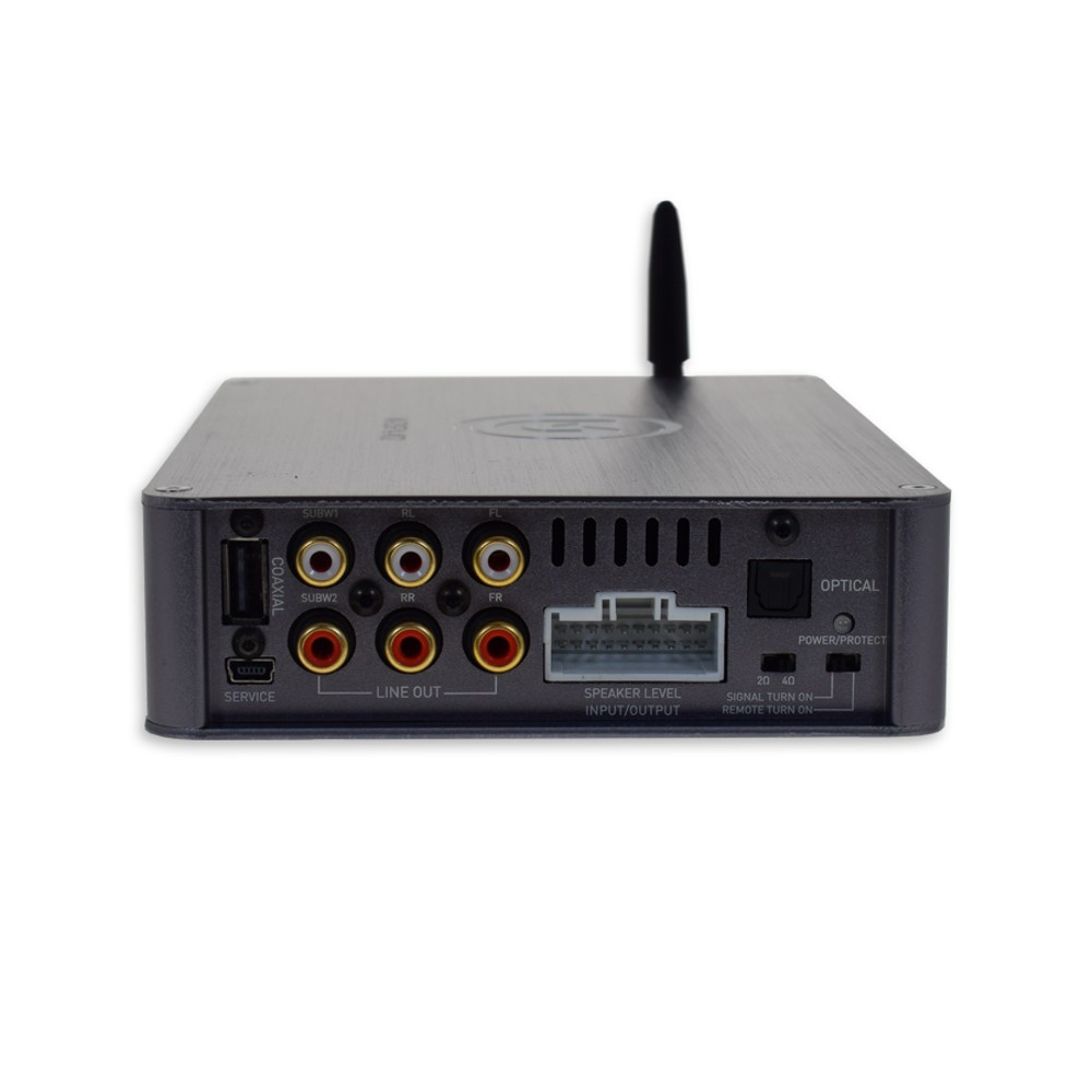 Macrom M-DSPA402, 4-Kanal-DSP-Endstufe mit Bluetooth