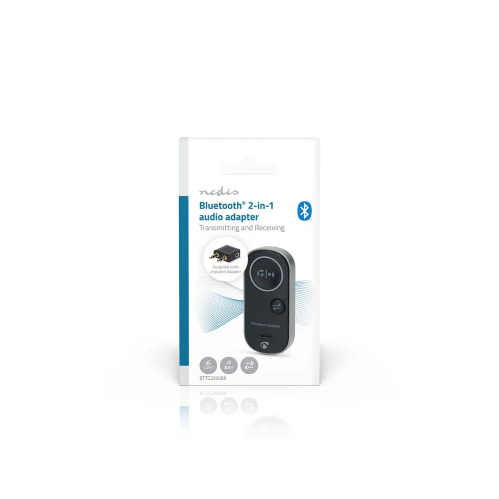 Nedis BTTC2500BK Bluetooth-Sender und -Empfänger