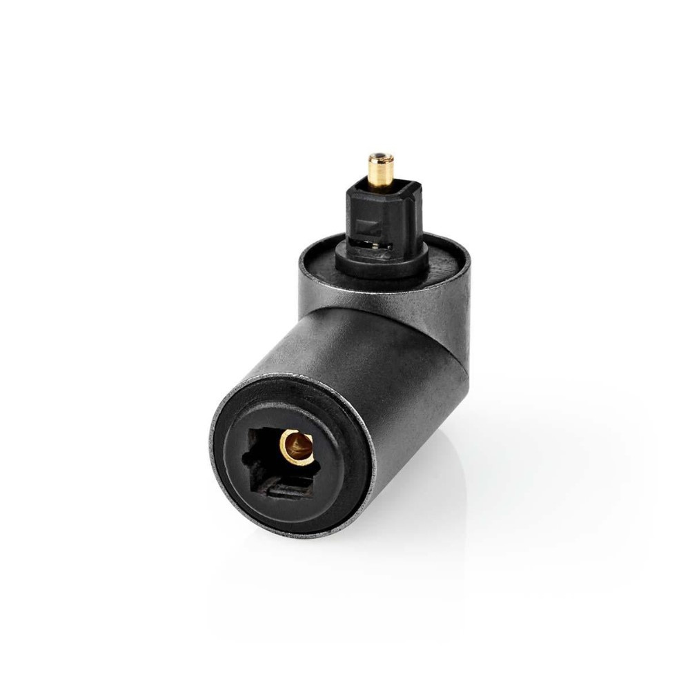 Nedis TosLink-Winkeladapter, Stecker–Buchse, 90°