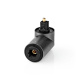 Nedis TosLink-Winkeladapter, Stecker–Buchse, 90° Nedis TosLink-Winkeladapter, Stecker–Buchse, 90°
