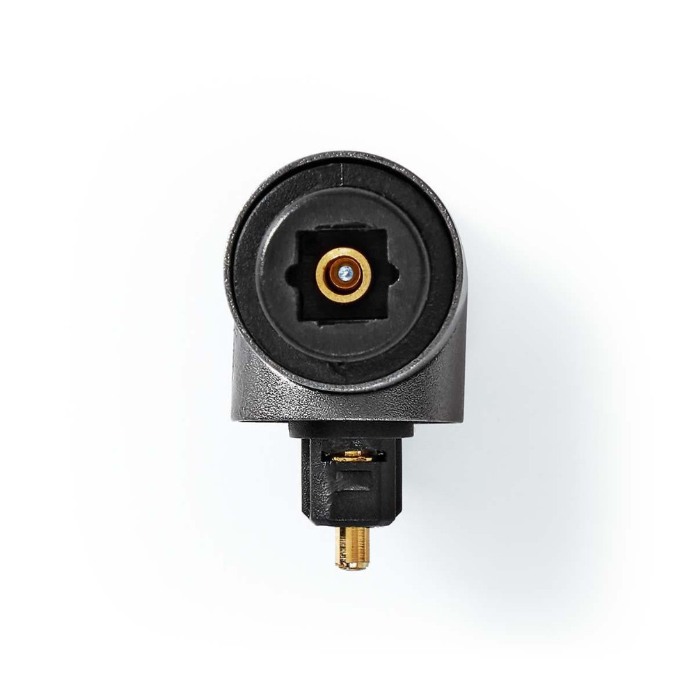 Nedis TosLink-Winkeladapter, Stecker–Buchse, 90°