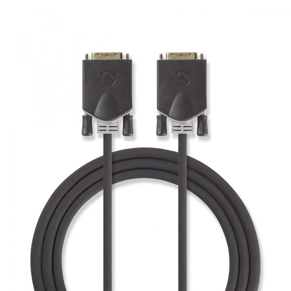 Nedis DVI-D 24+1-Pin-Stecker auf DVI-D 24+1-Pin-Stecker 2 m