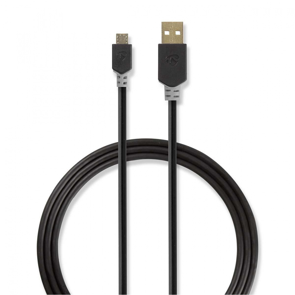 Nedis USB 2.0 USB-A-Stecker auf Micro-USB-Stecker