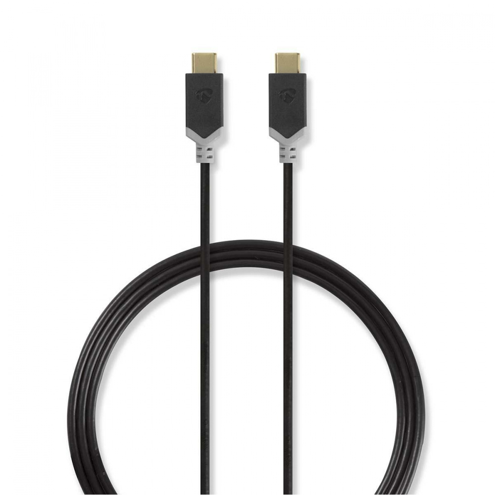 Nedis USB 2.0 USB-C-Stecker auf USB-C-Stecker, 1 m