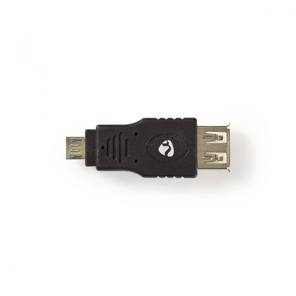 Nedis USB 2.0 Adapter, USB-A-Buchse auf Micro-USB-Stecker
