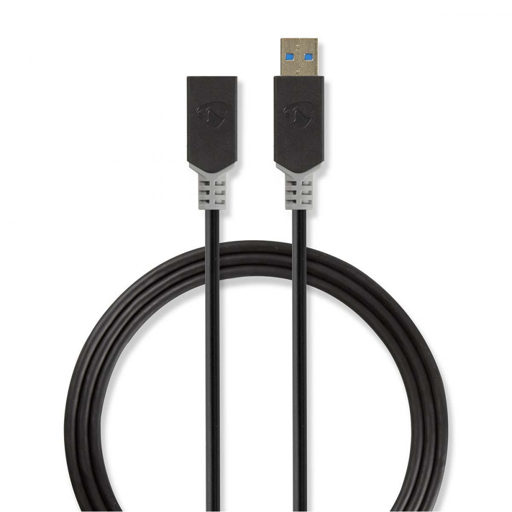Nedis USB 3.0 USB-A-Stecker auf USB-A-Buchse, 2 m