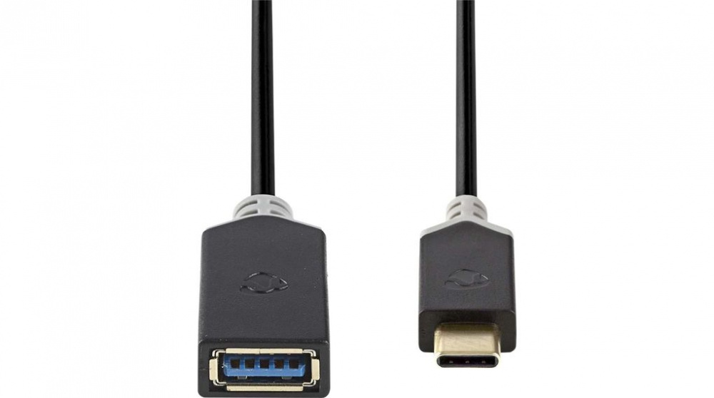 Nedis USB 3.0 USB-C-Stecker auf USB-A-Buchse, 0,15 m