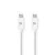 NEDIS 176CCGL60700WT10 USB-C-Kabel, weiß, 1 Meter NEDIS 176CCGL60700WT10 USB-C-Kabel, weiß, 1 Meter