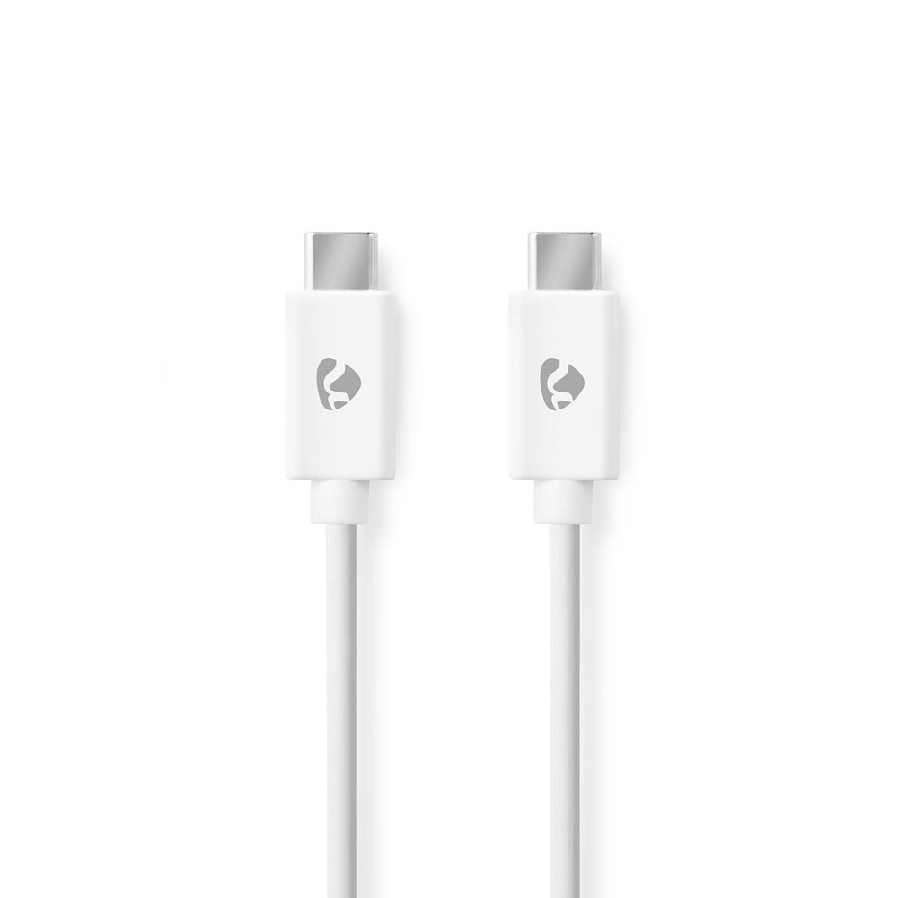 NEDIS 176CCGL60700WT20 USB-C-Kabel, weiß, 2 Meter