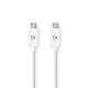 NEDIS 176CCGL60700WT20 USB-C-Kabel, weiß, 2 Meter NEDIS 176CCGL60700WT20 USB-C-Kabel, weiß, 2 Meter