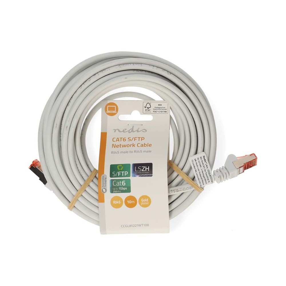 Nedis CAT6 S/FTP-Netzwerkkabel, 10 Meter