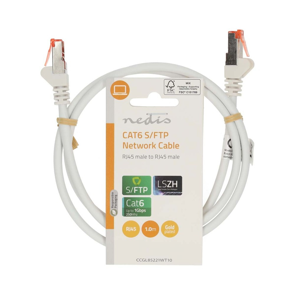 Nedis CAT6 S/FTP-Netzwerkkabel, 1 Meter