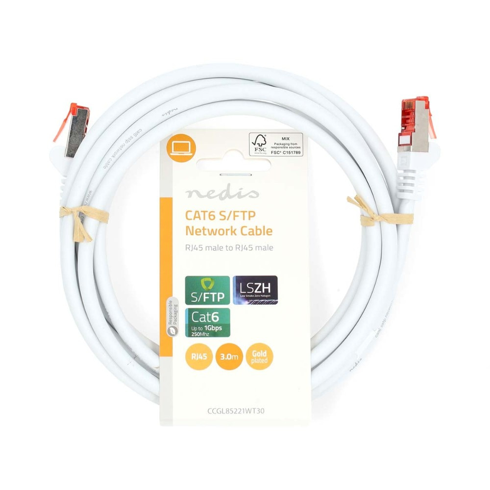 Nedis CAT6 S/FTP-Netzwerkkabel, 3 Meter