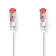 Nedis CAT6 S/FTP-Netzwerkkabel, weiß Nedis CAT6 S/FTP-Netzwerkkabel, weiß
