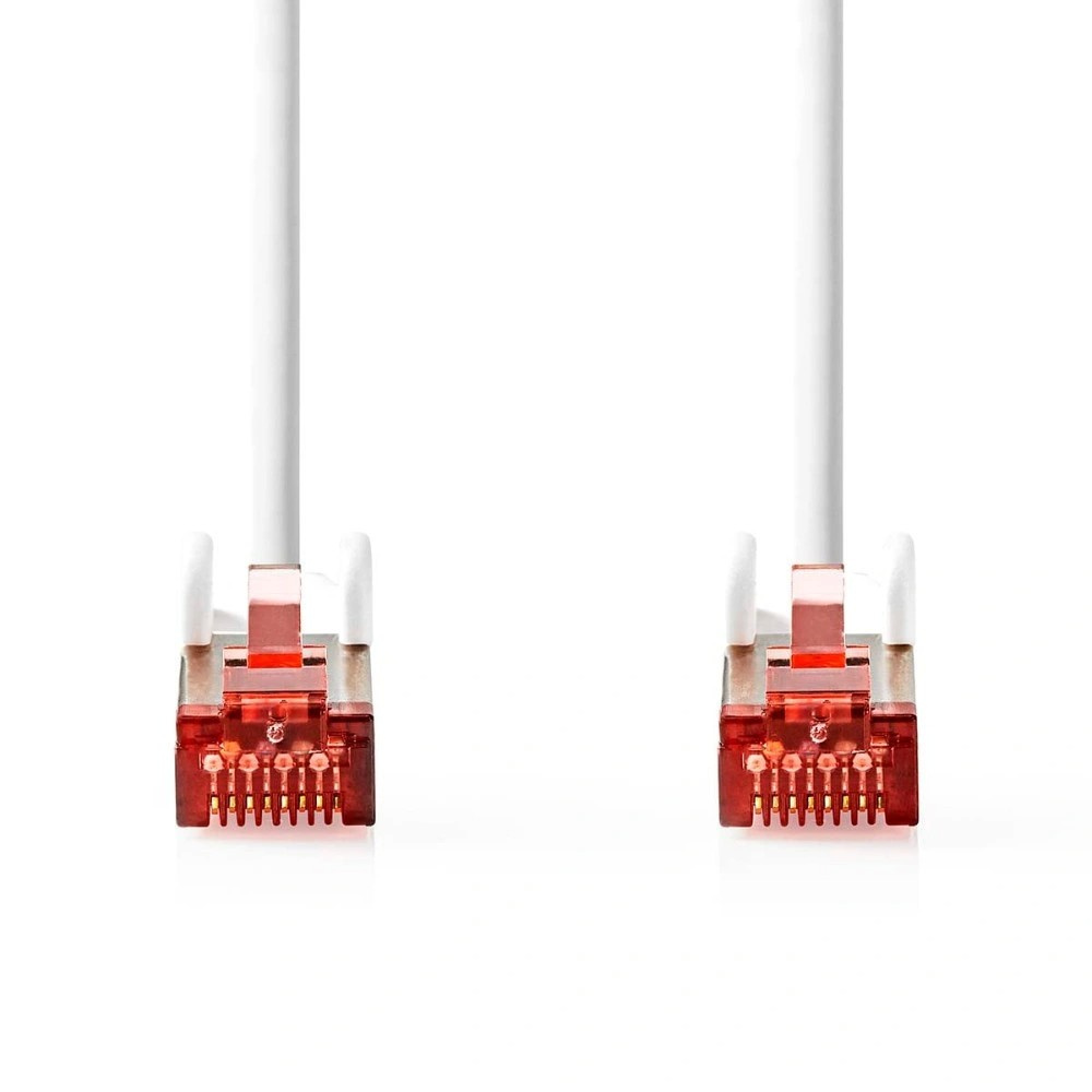 Nedis CAT6 S/FTP-Netzwerkkabel, weiß