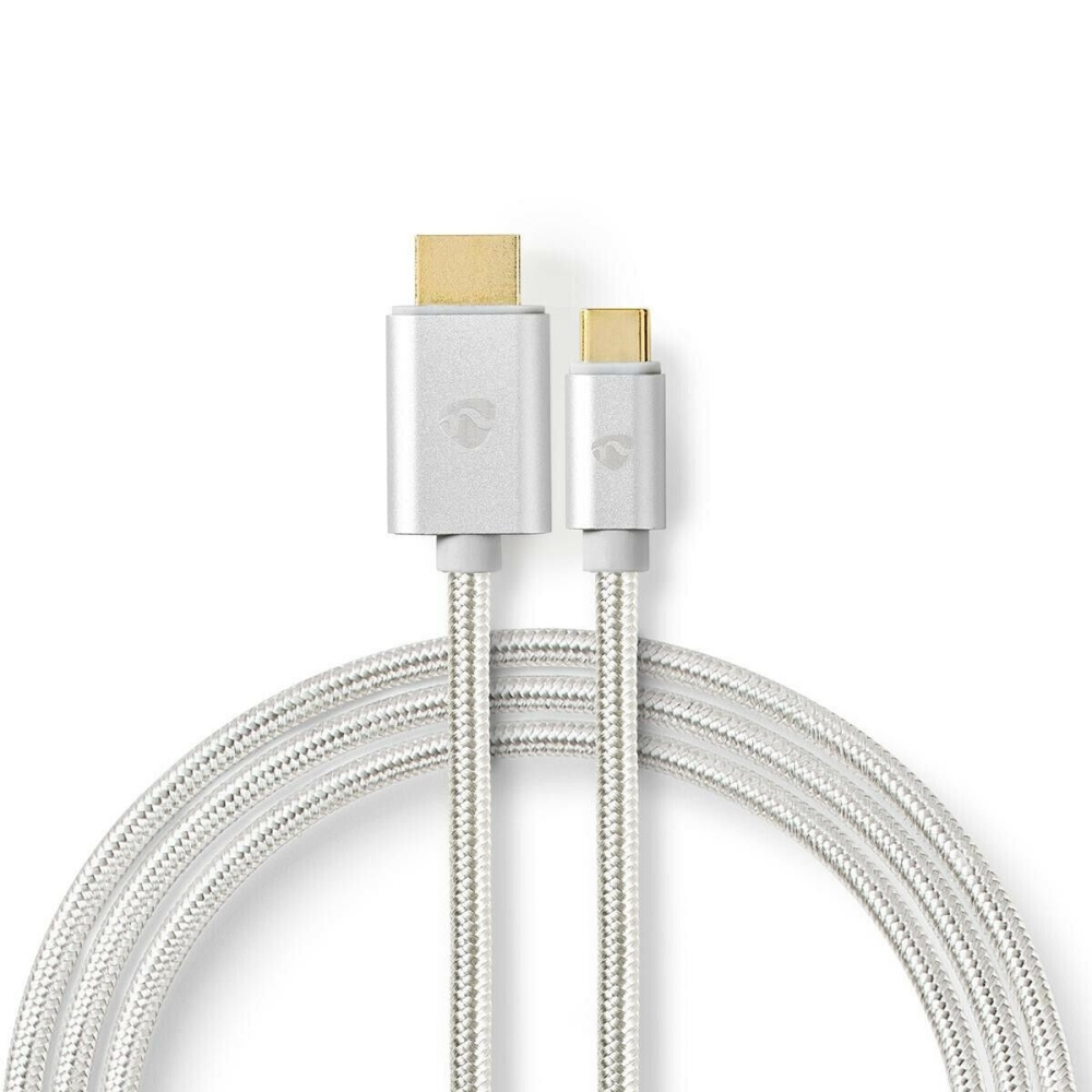 Nedis USB-C-auf-HDMI-Kabel, 4K/60 Hz, 2 Meter