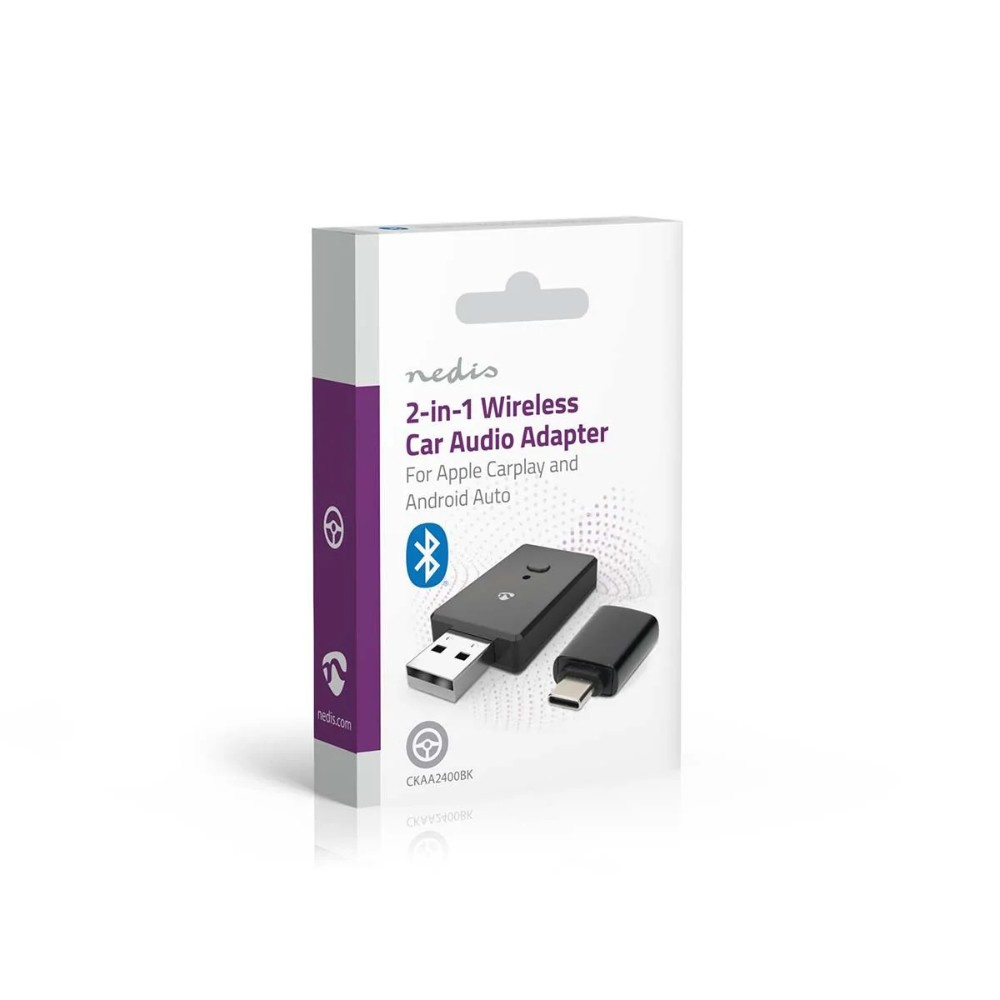 Nedis kabelloser Android Auto- & CarPlay-Adapter