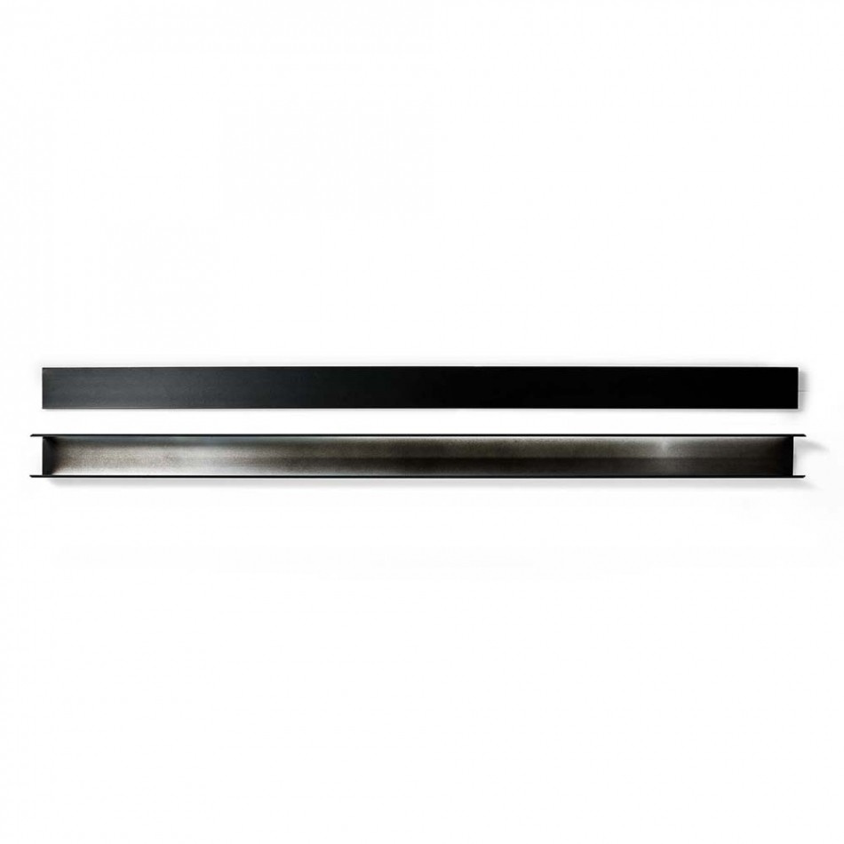 NEDIS CMDT6040BK110 Aluminium-Kabelkanal, schwarz