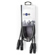 Nedis XLR-Kabel, 1,5 m Nedis XLR-Kabel, 1,5 m