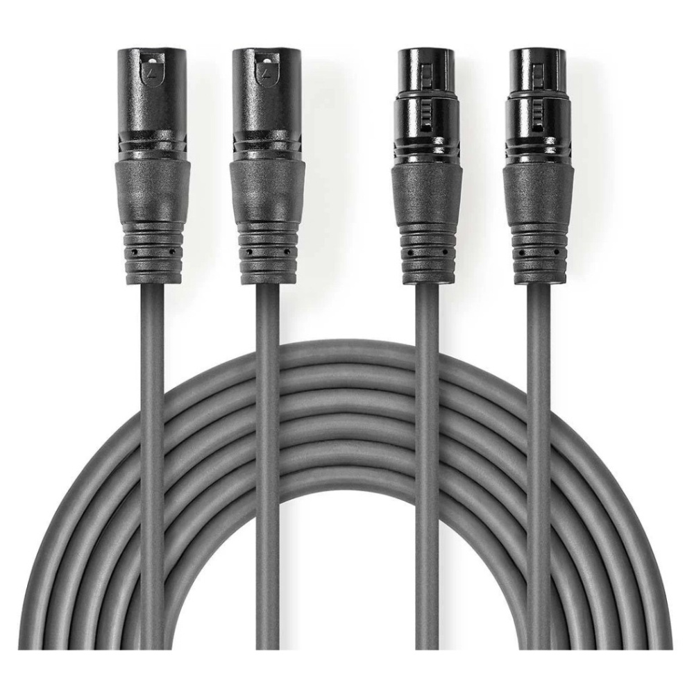 Nedis XLR-Kabel, 3 m