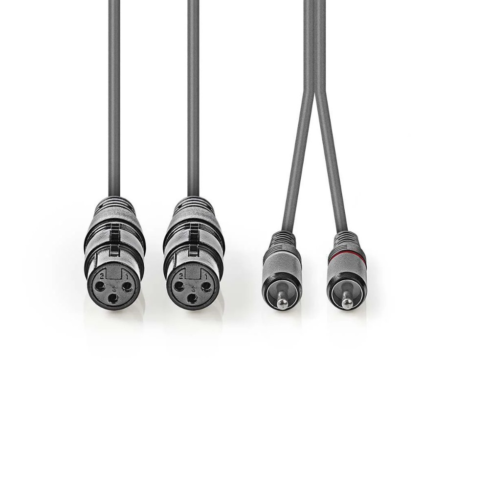Nedis XLR-Kabel, XLR-Buchse - RCA-Stecker 1.5 m