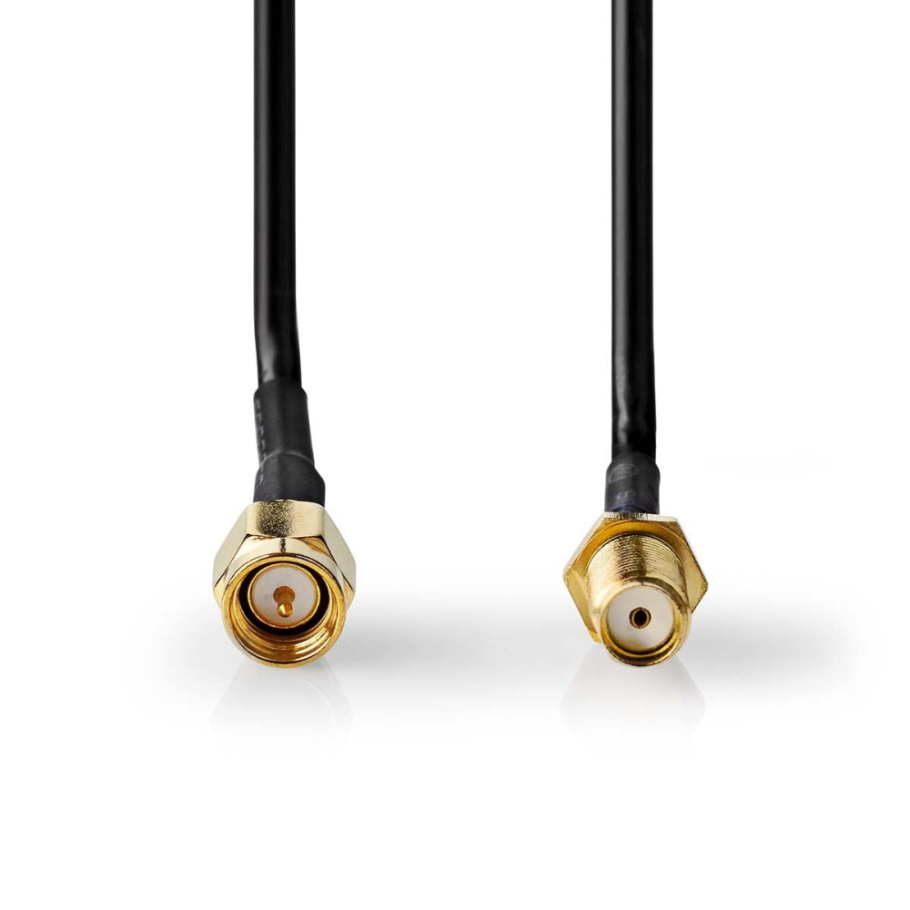 Nedis SMA-Antennenkabel, Stecker–Buchse, 3 Meter
