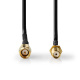 Nedis SMA-Antennenkabel, Stecker auf Buchse, 50 Ohm Nedis SMA-Antennenkabel, Stecker auf Buchse, 50 Ohm