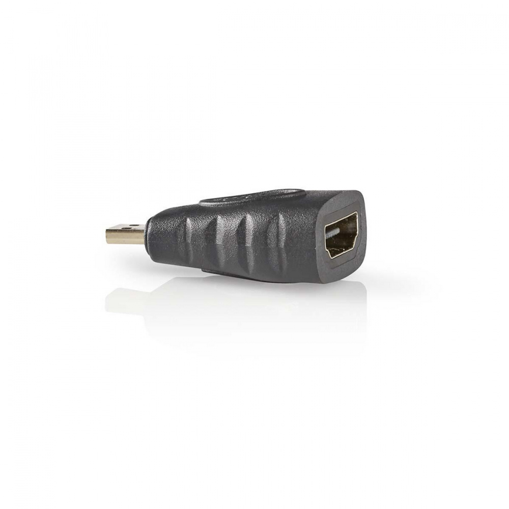 Nedis HDMI-Adapter, HDMI-Micro-Stecker auf HDMI-A-Buchse