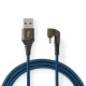 Nedis USB-A-auf-USB-C-Kabel mit 180°-Stecker Nedis USB-A-auf-USB-C-Kabel mit 180°-Stecker