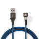 Nedis USB-A-auf-USB-C-Kabel mit 180°-Stecker Nedis USB-A-auf-USB-C-Kabel mit 180°-Stecker