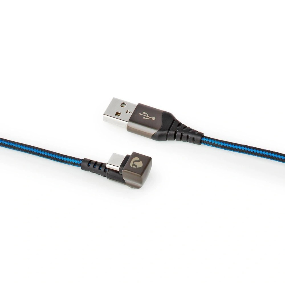 Nedis USB-A-auf-USB-C-Kabel mit 180°-Stecker