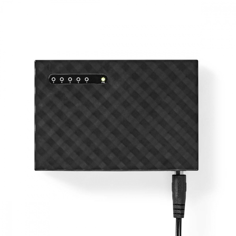 Nedis Netzwerk-Switch mit 5 Ports, 1 Gbit/s