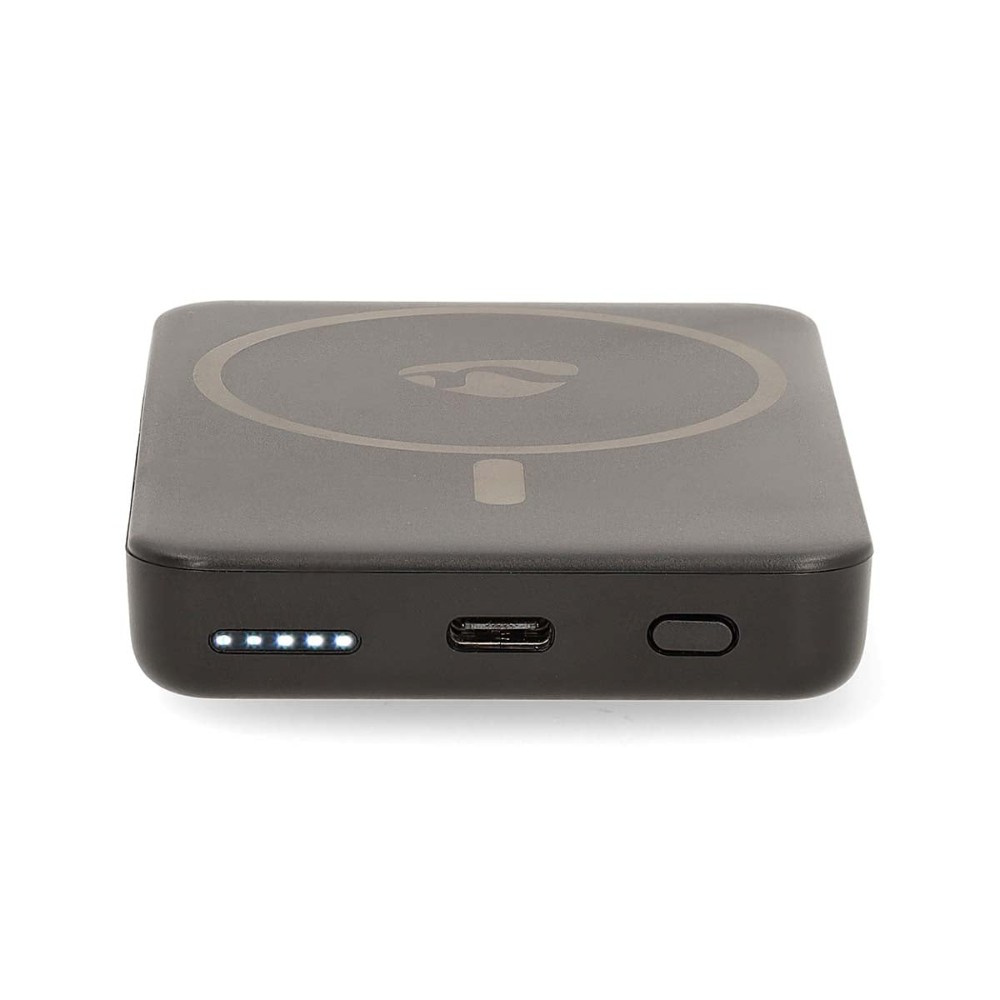 Nedis Powerbank, 5.000 mAh, magnetisches kabelloses Laden