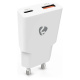 Nedis Wandladegerät 30 W 1x USB-C 1x USB-A, weiß Nedis Wandladegerät 30 W 1x USB-C 1x USB-A, weiß