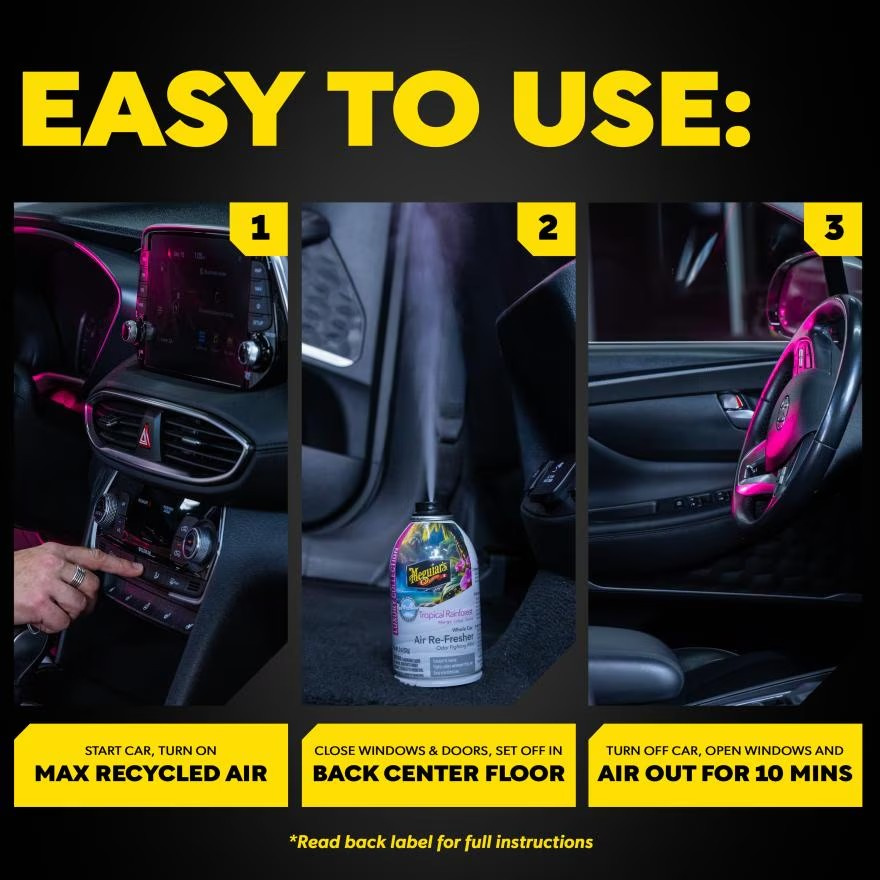 Meguiar's Tropical Rainforest Whole Car Air Re-Fresher