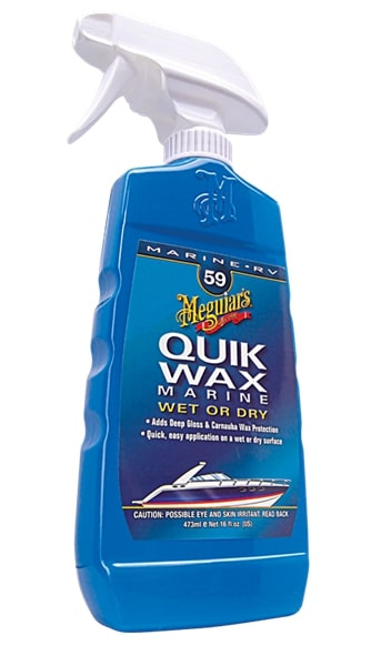Meguiar's Marine Quik Wax, einfach anzuwendendes Sprühwachs