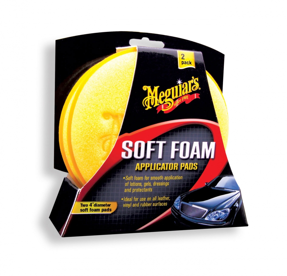 Meguiars WEICHE SCHAUMSTOFF-AUFTRAGSPADS 2 Stk.