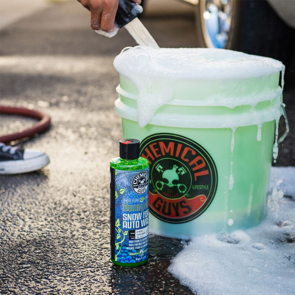 Chemical Guys Honeydew Snow Foam schäumendes Autoshampoo, 473 ml