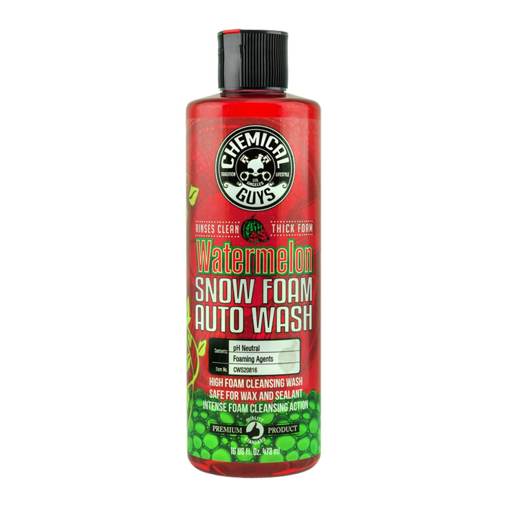 Chemical Guys Watermelon Snow Foam schäumendes Autoshampoo, 473 ml