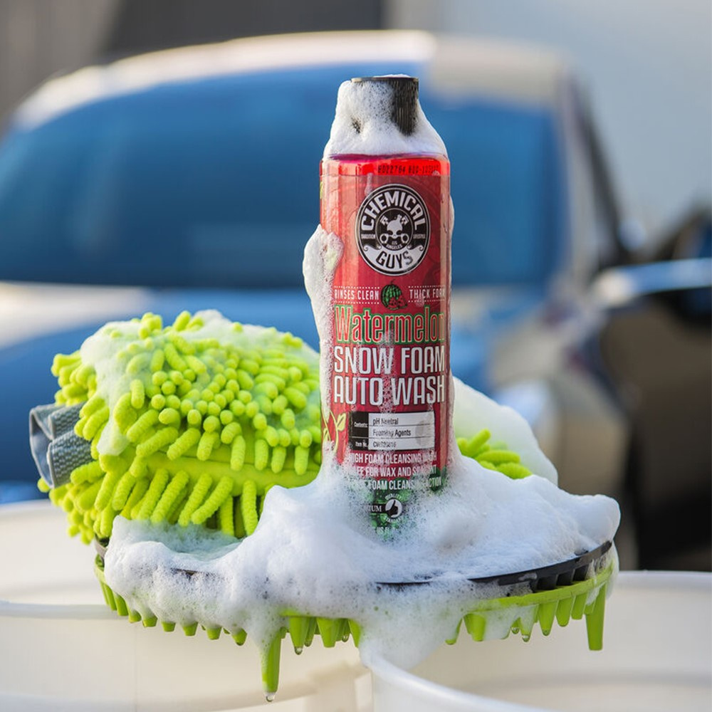 Chemical Guys Watermelon Snow Foam schäumendes Autoshampoo, 473 ml