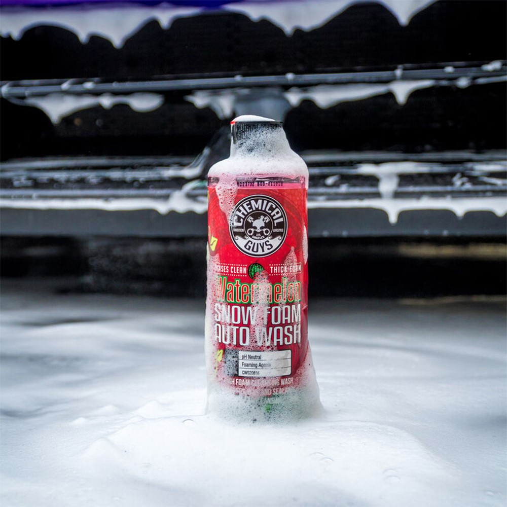 Chemical Guys Watermelon Snow Foam schäumendes Autoshampoo, 473 ml