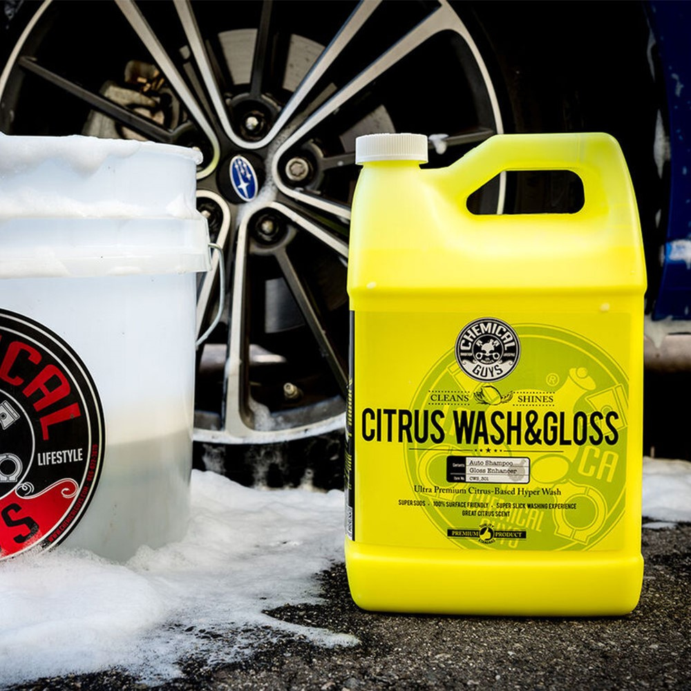 Chemical Guys Citrus Wash & Gloss Autoshampoo, 3,7 Liter