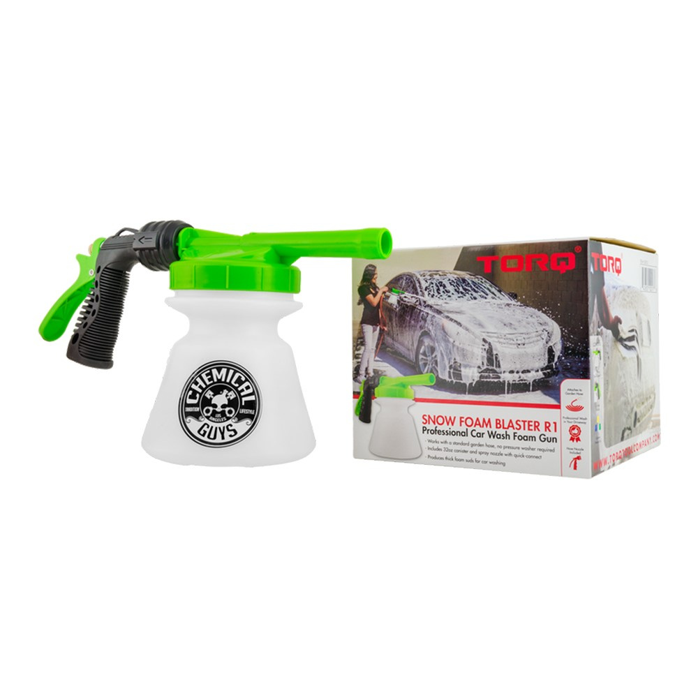 Chemical Guys TORQ Snow Foam Blaster R1, Schaumkanone für Gartenschlauch