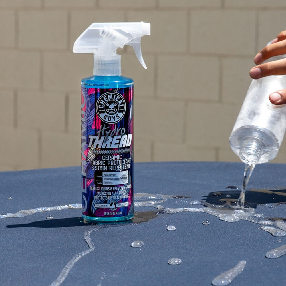 Chemical Guys Hydrothread Ceramic Fabric schützt Stoffpolster, 473 ml