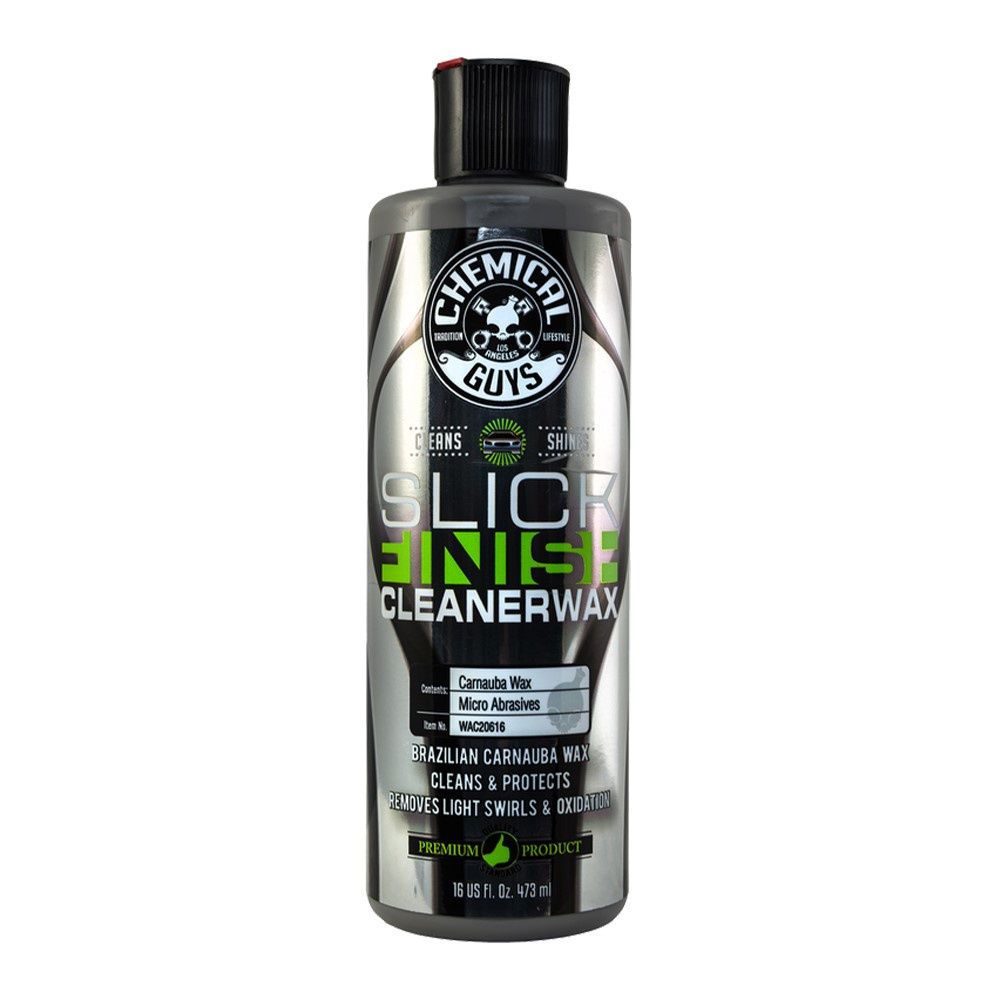 Chemical Guys Slick Finish Cleaner Wax tiefenreinigendes Autowachs, 473 ml