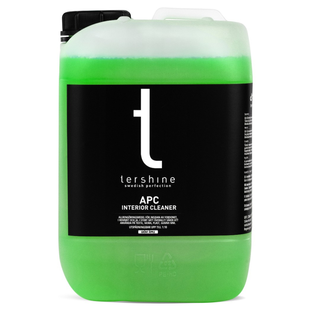 Tershine APC - Interior Cleaner, Allzweckreiniger, grüner Apfel 5 L