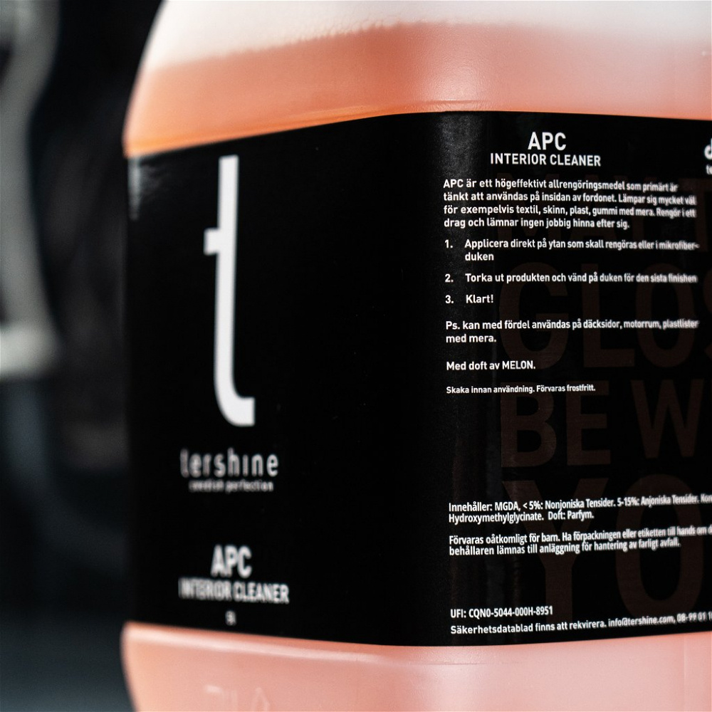 Tershine APC - Interior Cleaner, Allzweckreiniger, Melone 5 L