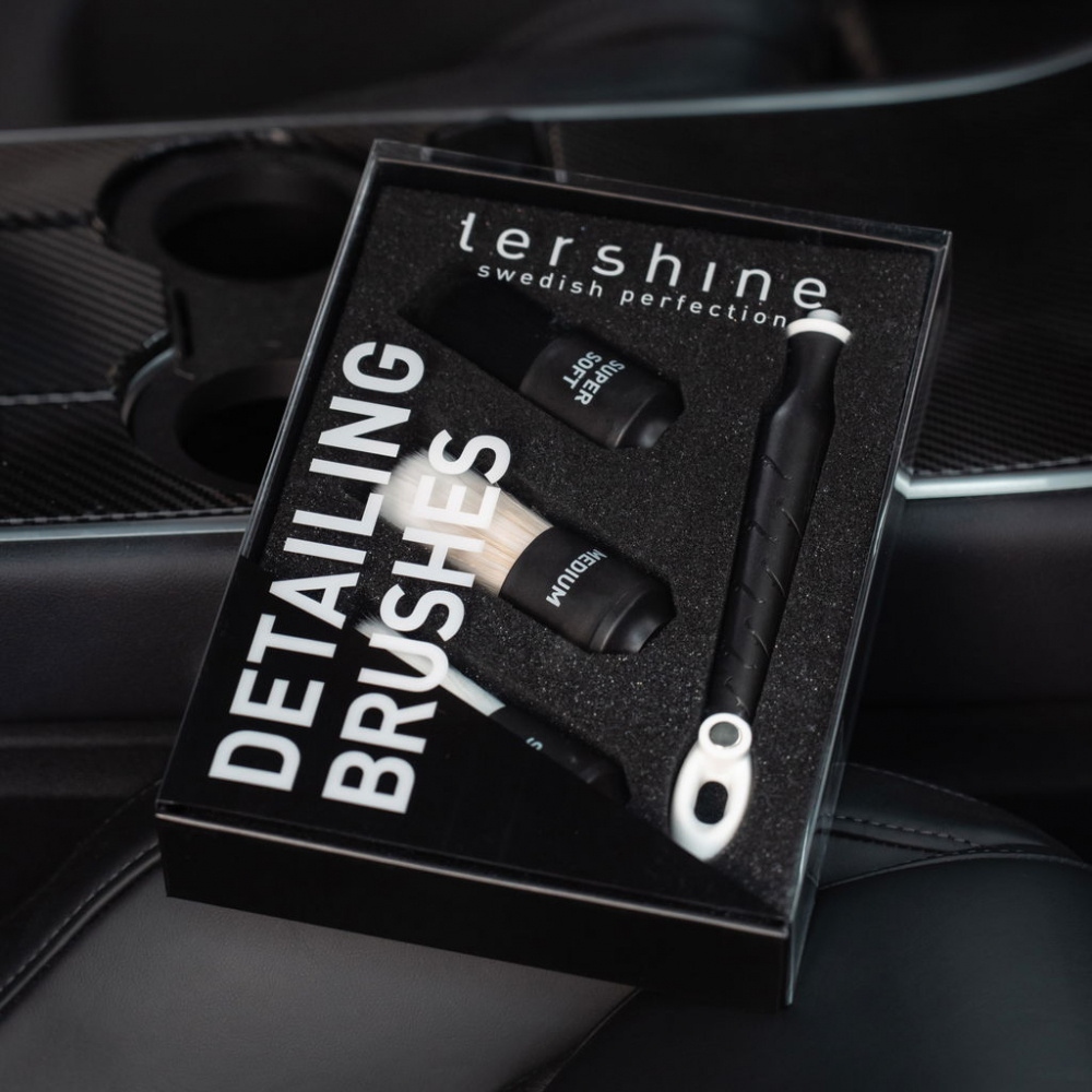 Tershine Detailing Brushes, Premium-Reinigungsbürsten