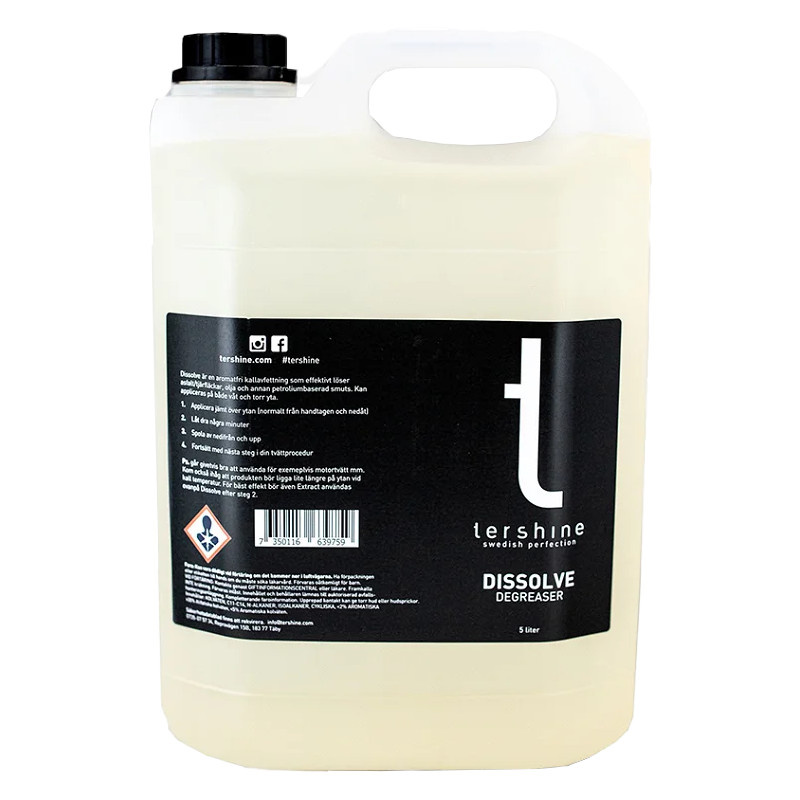 Tershine Dissolve - Entfetter, Kaltentferner, 5 L
